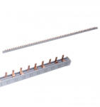 OMU System BB063-3P-I-100 Fázissín 63A tüskés 3 pólusú 10mm2 18x3 54 modul 1000mm szigetelt (BB063-3P-I-100)