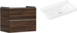 Hansgrohe Készlet szekrény Hansgrohe Xelu Q 54030700, mosdótál Hansgrohe Xelu Q 61026450