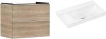 Hansgrohe Készlet szekrény Hansgrohe Xelu Q 54029700, mosdótál Hansgrohe Xelu Q 61032450