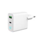 Gembird 2-Port 20W USB Fast Charger White TA-UC-PDQC20L-W-01 (TA-UC-PDQC20L-W-01)