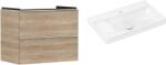 Hansgrohe Készlet szekrény Hansgrohe Xelu Q 54029700, mosdótál Hansgrohe Xelu Q 61031450