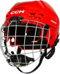 CCM Cască de hochei Tacks 70 Combo Red Junior
