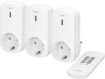 VIRONE rs-3 (gs) - Контакт, 3бр, шуко, 1000w, дистанционно, ip20, 25м (rs-3gs)