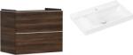 Hansgrohe Készlet szekrény Hansgrohe Xelu Q 54030700, mosdótál Hansgrohe Xelu Q 61030450