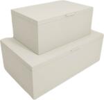 Stackers Кутии за съхранение Stackers Pebble 3 отделения светлобежови 2 бр (75767)