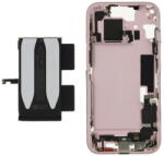 Apple ZD076-00670 Gyári Apple iPhone 15 Rózsaszín középső keret akkumulátorral, rózsaszín (ZD076-00670)