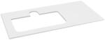 Sapho BRAHEA Rockstone pult, balos, 101x51, 5cm (70+30cm), matt fehér (BL101-0101-L-70) (BL101-0101-L-70)