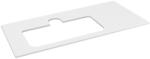 Sapho BRAHEA Rockstone pult, balos, 96, 6x51, 5cm, matt fehér (BT097-0101-L) (BT097-0101-L)