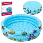 Kruzzel Felfújható gyerekmedence, puha alj, 80x30 cm, 58 l, PVC (00020932)