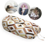 Scamp Szoptatós párna - Barna minták