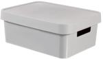 Keter Infinity tárolódoboz tetővel, 11 l, szürke, 36×27×14 cm (50365)