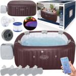 Bestway Lay-Z-Spa Maldives Pro 7 felfújható jakuzzi 201×201 cm 5-7 fő WiFi LED (22046)
