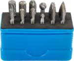CONDOR Set de freze din carbură, forma A / B / C / D / F / G, 12 bucăți, ø 6 + 10 mm, Condor 9812 (CR-9812)