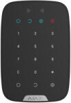 Ajax Keypad Plus kezelő kártyaolvasóval - fekete (KEYPAD-PLUS-BLACK)