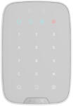 Ajax Keypad Plus kezelő kártyaolvasóval - fehér (KEYPAD-PLUS-WHITE)