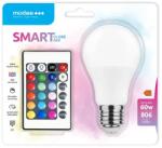 Modee Bec LED A60 E27 9.4W 230V lumina RGB + lumina naturala telecomanda Modee MSL-G9, 4WE27RGB-R (LEDLRGBN-A609E27-MDE)