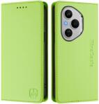  Husă rabatabilă RINA pentru Honor 400 Pro 5G verde deschis