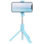 MRG Selfie Stick Pentru Telefon MRG MR1, Tripod , 360 grade, Extensibil, Telecomanda Bluetooth Detasabila, Albastru