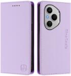  Husă rabatabilă RINA pentru Honor 400 Pro 5G, liliac deschis