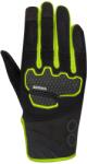 Bering Mănuși Moto din Textil BERING BREEZE · Negru / Galben-Fluo