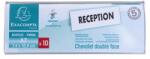 EXACOMPTA Névtábla tartó, asztali, 110x40x100 mm, EXACOMPTA (87358D) - molnarpapir