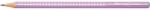 Faber-Castell Creion grafit B triunghiular sparkle 2023 Faber-Castell, violet metalizat