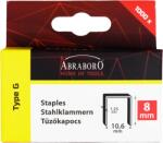 Abraboro CHILITAC G-11 típusú tűzőkapocs, 6 / 10.6 / 1.25 mm, 1000 db/csomag (060710512506) - geratech