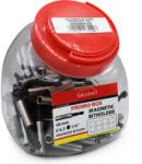 ABRABORO 1/4 x 58 mm E 6.3 mágneses bittartó, 100 db/csomag (Promo Box) (060905800100) - geratech