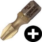 ABRABORO PH 2 x 25 mm Phillips SUPRA-TIN bit, 10 db/csomag (060802202070)