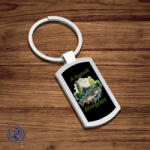  Horgászat - A legjobb horgász fém kulcstartó