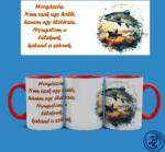  Horgászás, nem csak egy hobbi bögre (Piros)