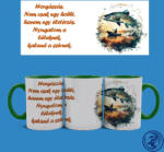  Horgászás, nem csak egy hobbi bögre (Zöld)