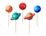 Bolygó Planet tortagyertya, gyertya szett 5 db-os (MLG152166)