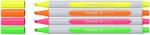 Schneider Szövegkiemelő toll készlet, 1-4 mm, SCHNEIDER "Shine-Up", 4 különböző szín (112094) - iroszer24
