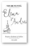 Personal Etichetă sticlă - Classic Selectați cantitatea: 61 buc și mai multe