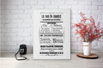 4 Decor Tablou canvas - La noi in familie - 25x35cm