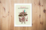 4 Decor Tablou canvas 30x40cm - The great adventurer