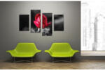 4 Decor Tablou canvas 4 piese - Boboc - Lichidare
