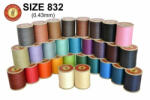Fil Au Chinois Ata de cusut piele Fil Au Chinois Cable Linen N°432 0.63 mm 25 m (Culoare ata: Royal blue) (CHLIN_CAB_BO_432_665)
