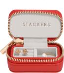 Stackers Cutie de voiaj pentru bijuterii Stackers Travel petite roșie (76336)