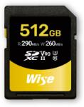 Wise SDXC 512GB UHS-II/V90 (WI-SD-N512)
