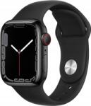 ForCell F-Design FA01 Apple Watch 42/44/45/49mm szíj, fekete ( )