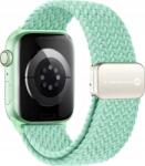 ForCell F-Design FA02 Apple Watch 38/40/41mm nylon mágneses szíj, pisztáciazöld ( )