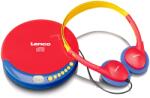 Lenco CD-021KIDS Discman Hordozható CD lejátszó - Kék/Piros (CD021KIDS) (CD021KIDS)