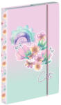 KARTON P+P Füzetbox A/4 3, 5 cm Flowers (AAD381)