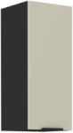  Felső szekrény, cashmere/fekete, ARAKA 30 G-72 1F