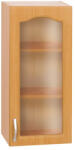  Konyha szekrény, felső, éger, jobbos kivitel, LORA MDF NEW KLASIK W40S