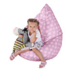  Babzsák, rózsaszín-lila/minta, TELDIN (KD-0000264945)