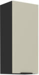  Felső szekrény, cashmere/fekete, ARAKA 40 G-90 1F