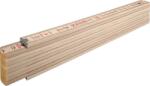 Stabila Holz-Gliedermaßstab Type 400 14348 Méretarány 2 m Bükkfa (SA14348) (SA14348)